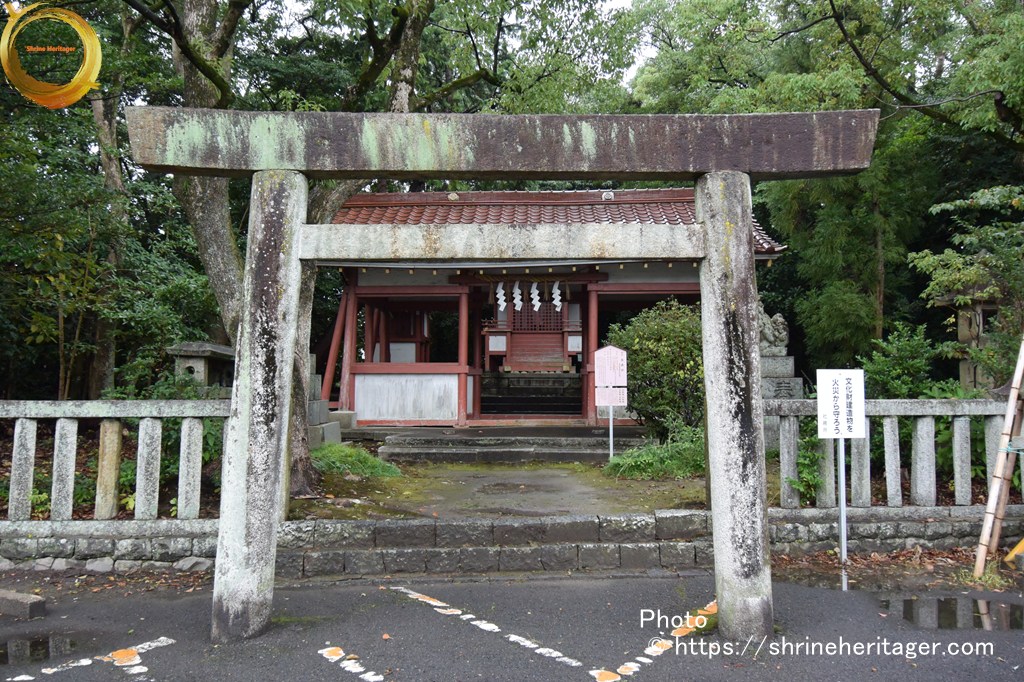 居森社（津島市神明〈津島神社 境内摂社〉）〈『延喜式』國玉神社の