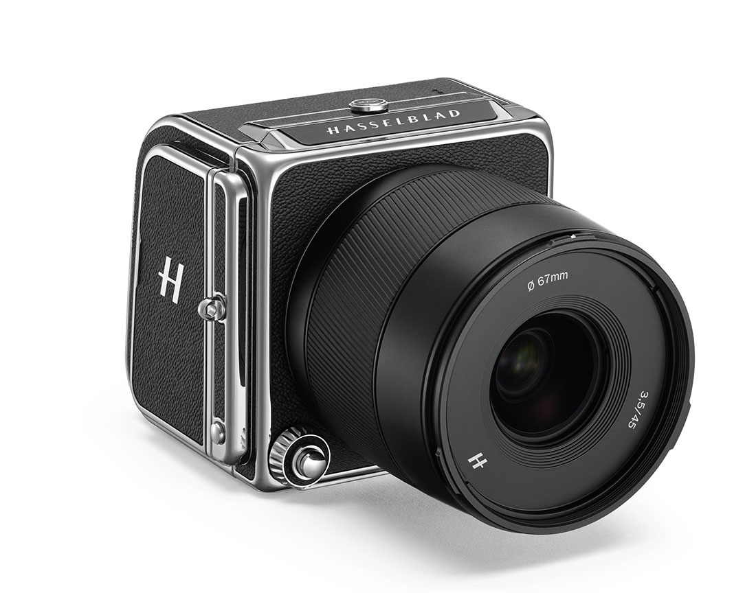 デジタルバックCFV II 50Cとカメラボディ907Xからなる中判ミラーレス