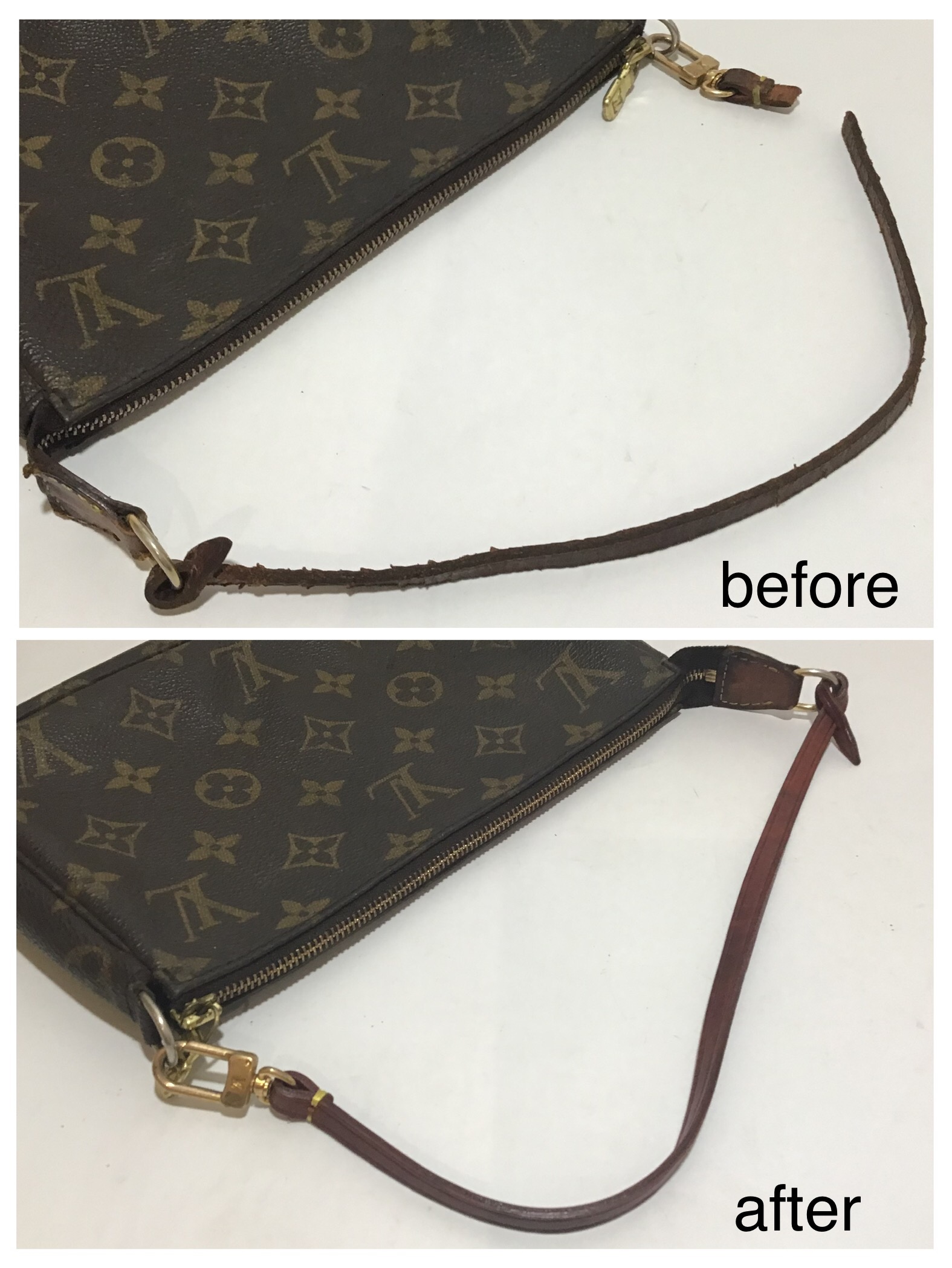 バッグ修理】LOUIS VUITTON ルイヴィトン ポシェットアクセソワール