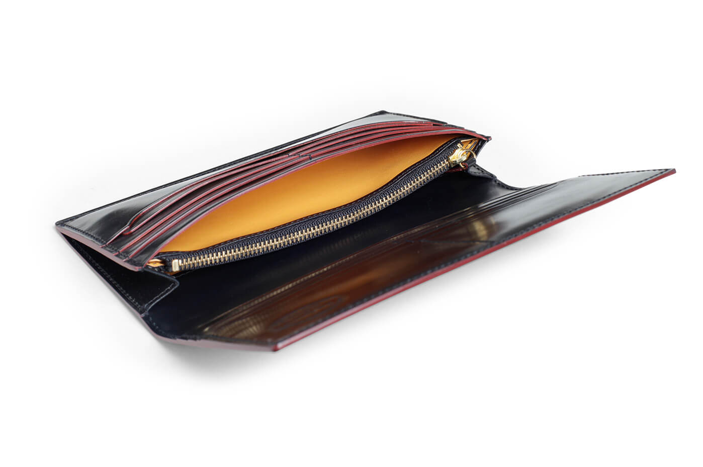 SHELL CORDOVAN 2 (シェルコードバン2)ファスナー付き長財布 #57237