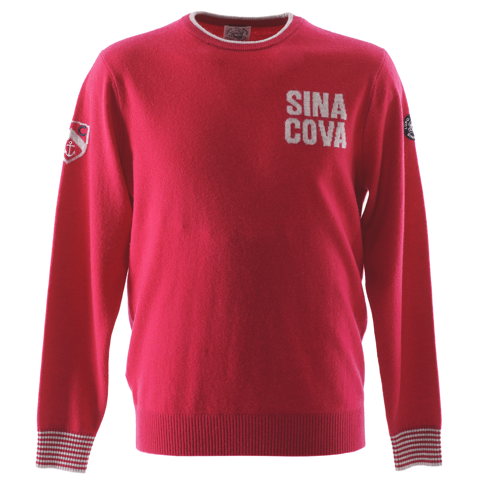 クルーネックセーター カシミヤ100％ 23252010