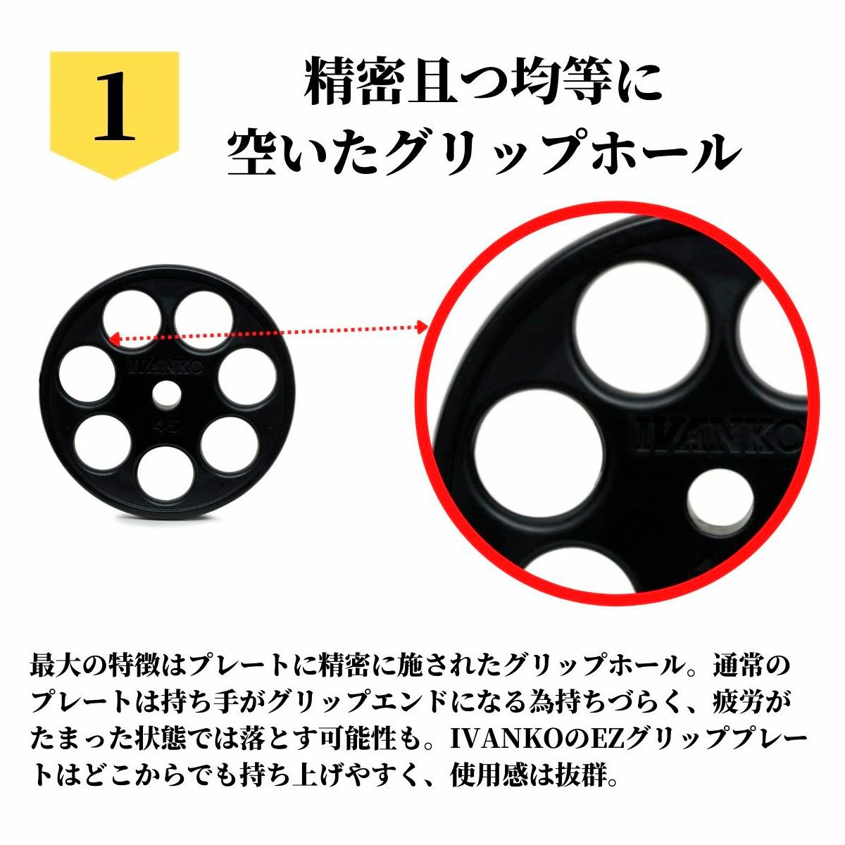 イヴァンコ IVANKO ROEZHC オリンピックラバーイージーグリップ