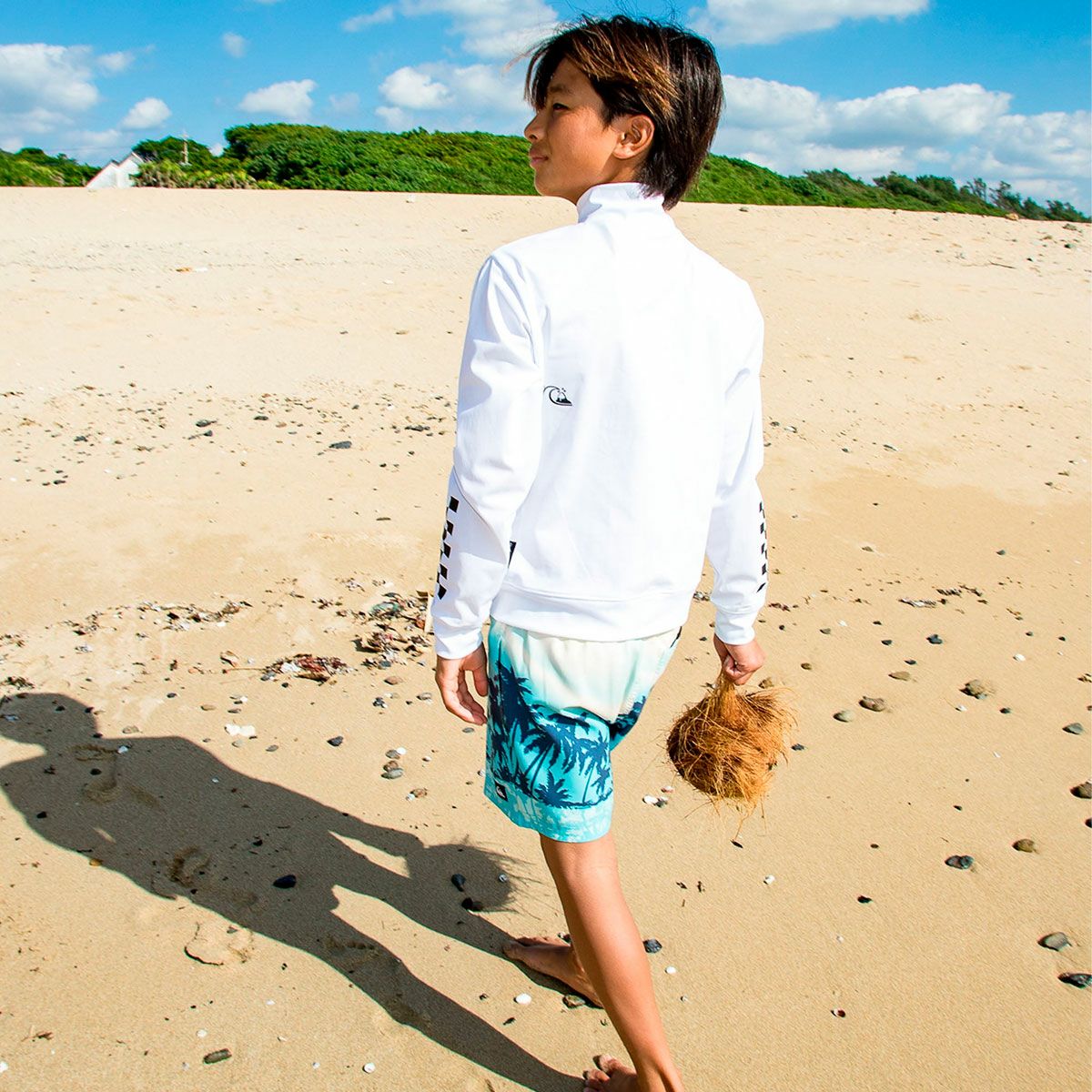 クイックシルバー Quiksilver ジュニア CHECKER ZIP YOUTH ジップ