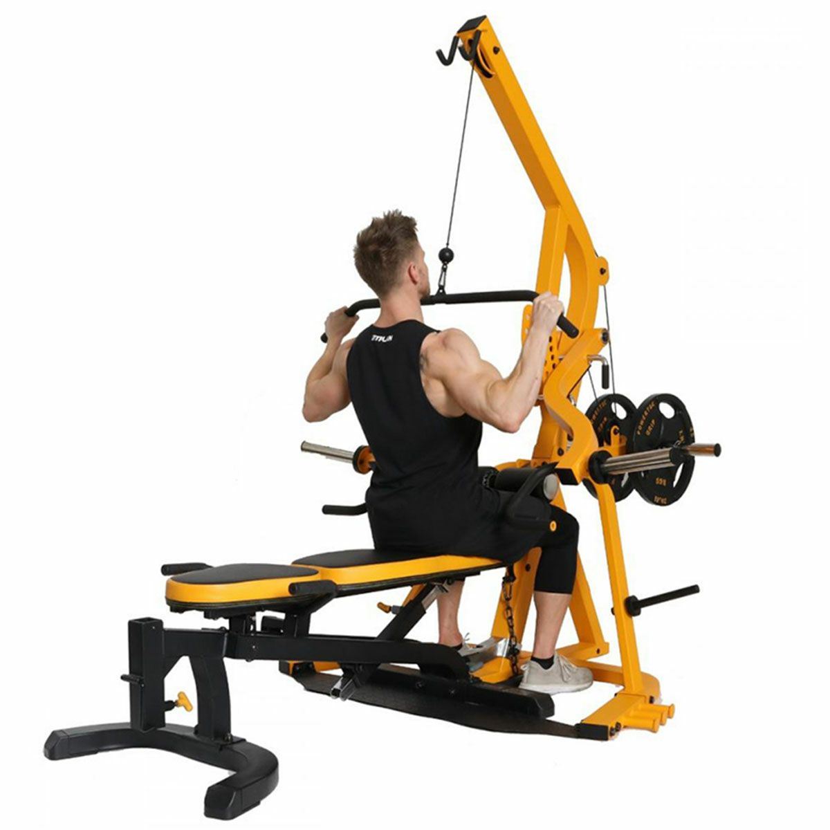 パワーテック トレーニング ギア レバレッジ システム イエロー WB