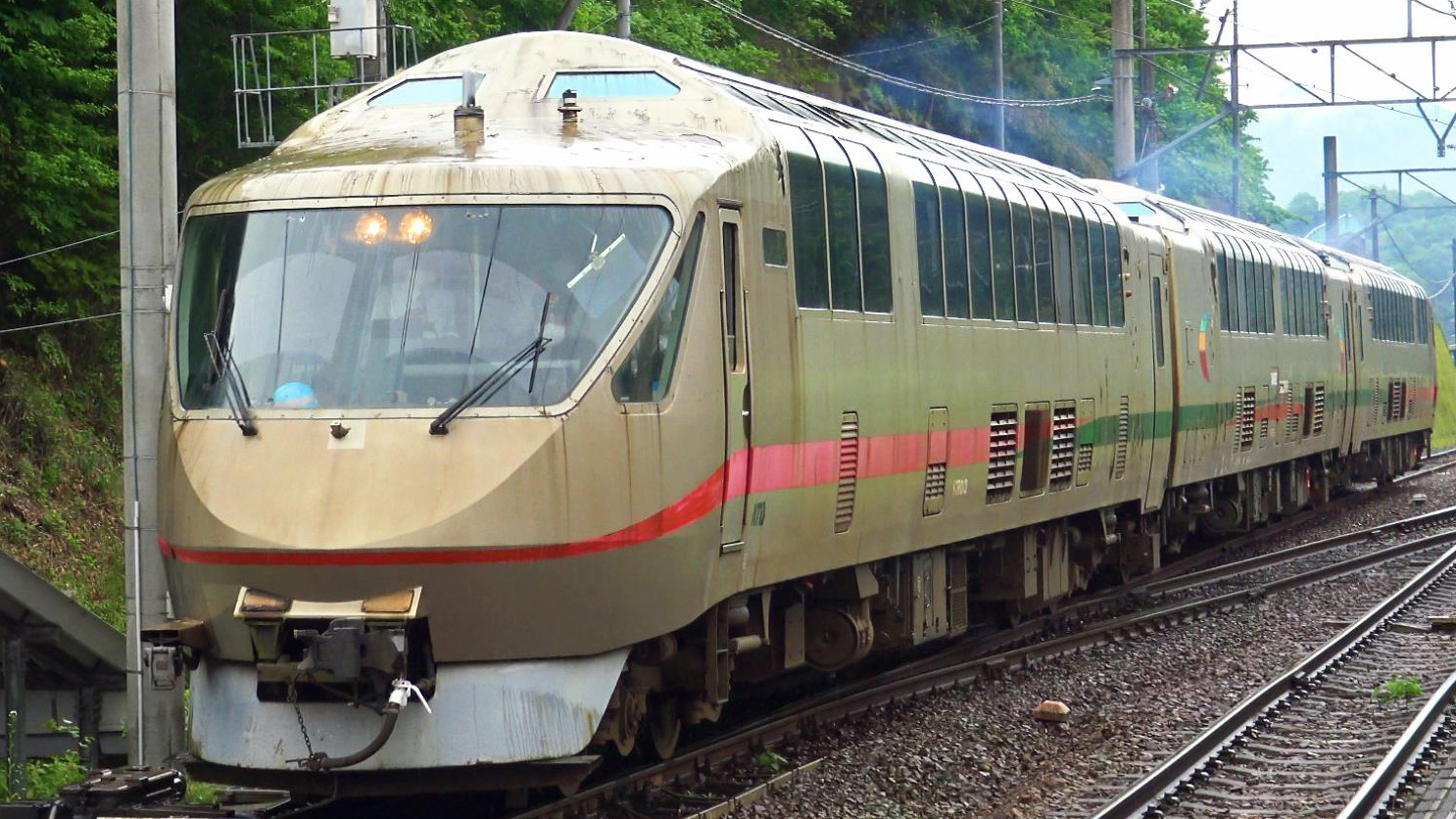 4か月ぶりに本線を走ったタンゴエクスプローラー（KTR001形）京都丹後