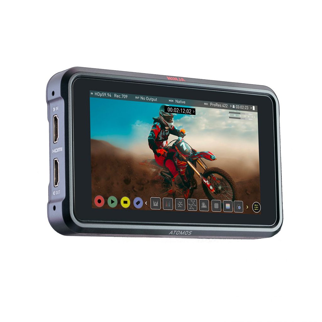 Grimorio: Come impostare nell'Atomos Ninja V il microfono e le cuffie?
