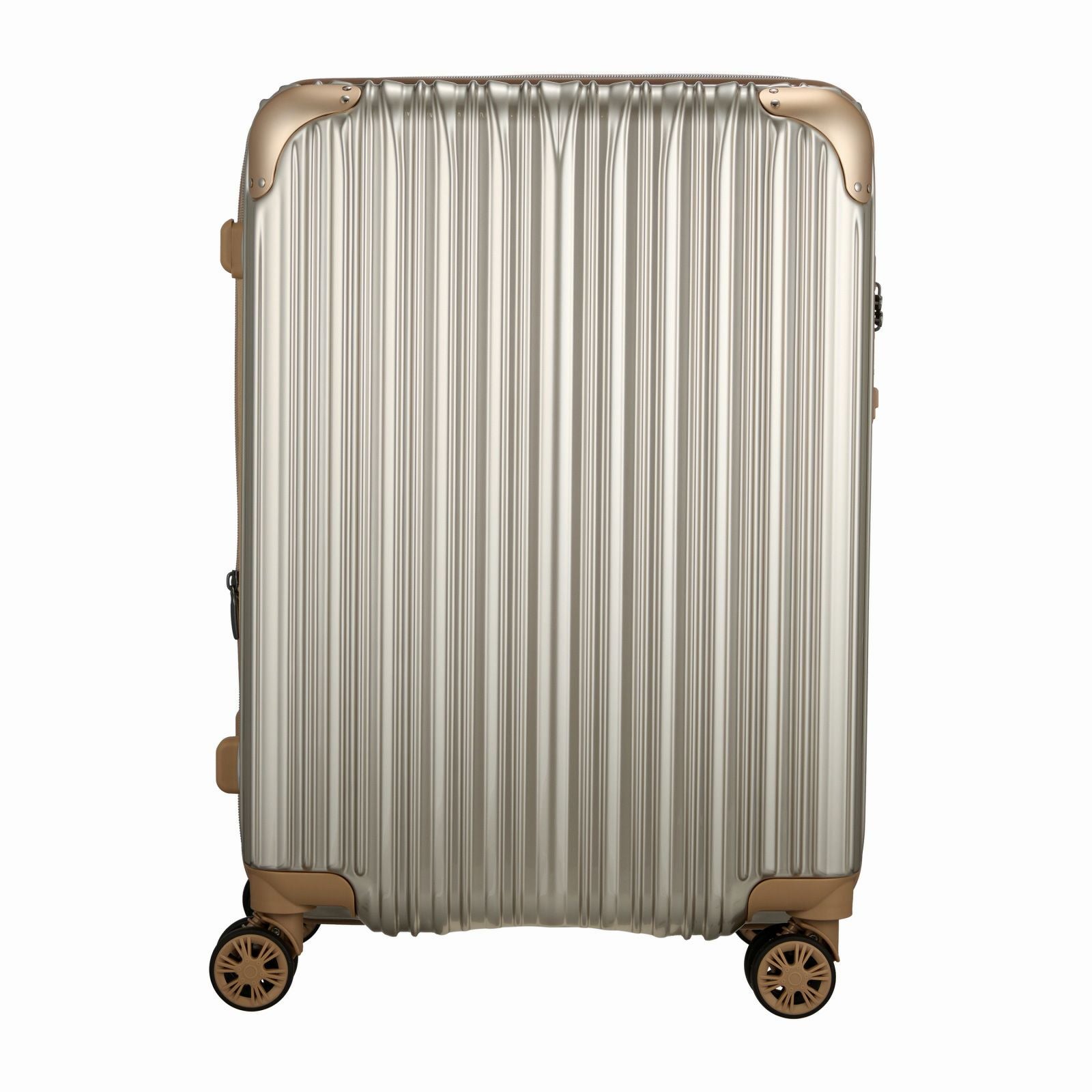 抗菌 拡張スーツケース Mサイズ ジッパータイプ TRIDENT TRI2035K-56