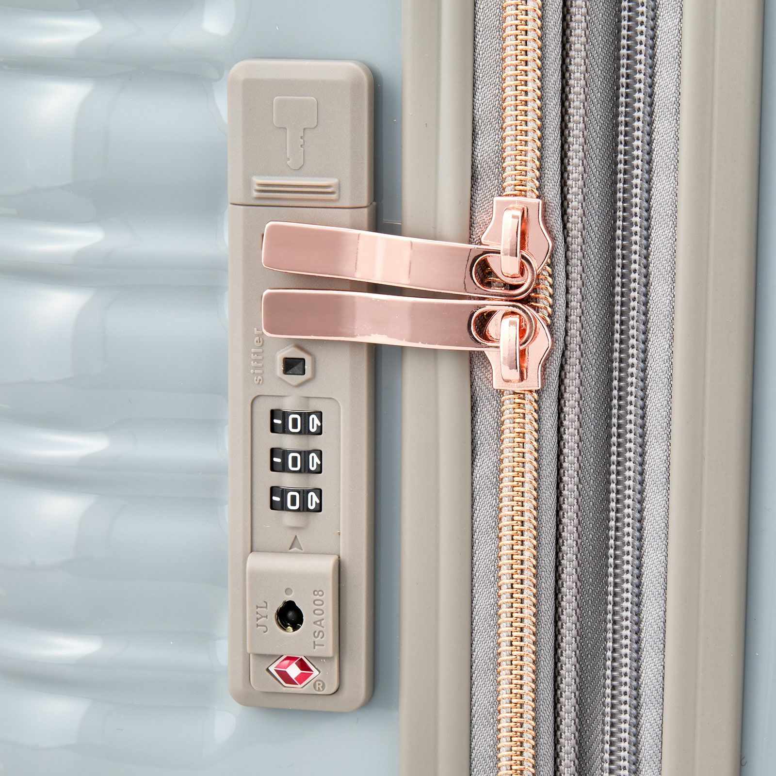 拡張式スーツケース Mサイズ ジッパータイプ GREEN WORKS GRE2253-55