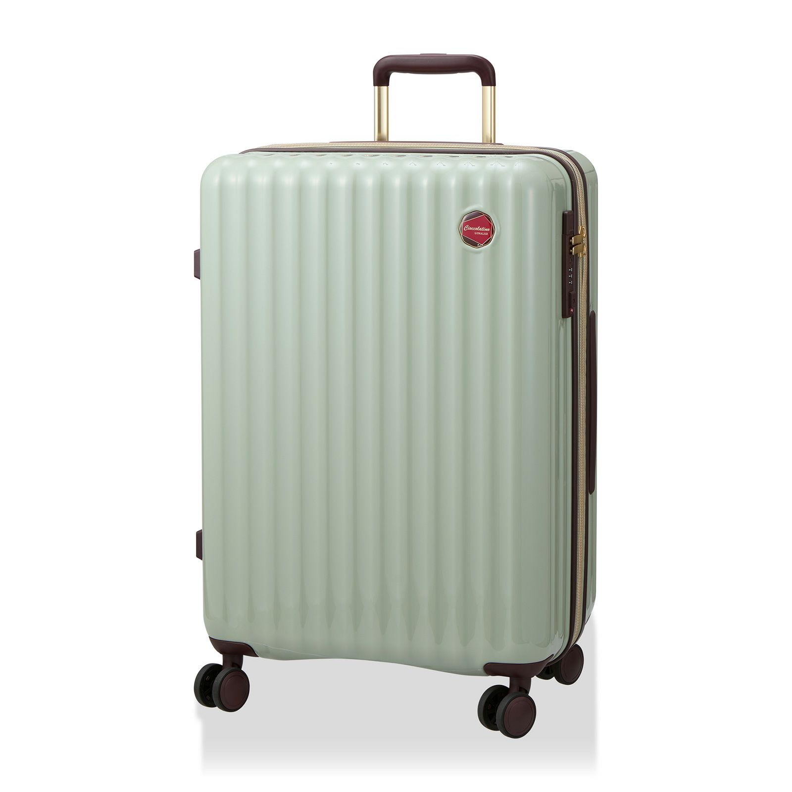 チョコレートデザイン スーツケース Mサイズ バニティケース付き