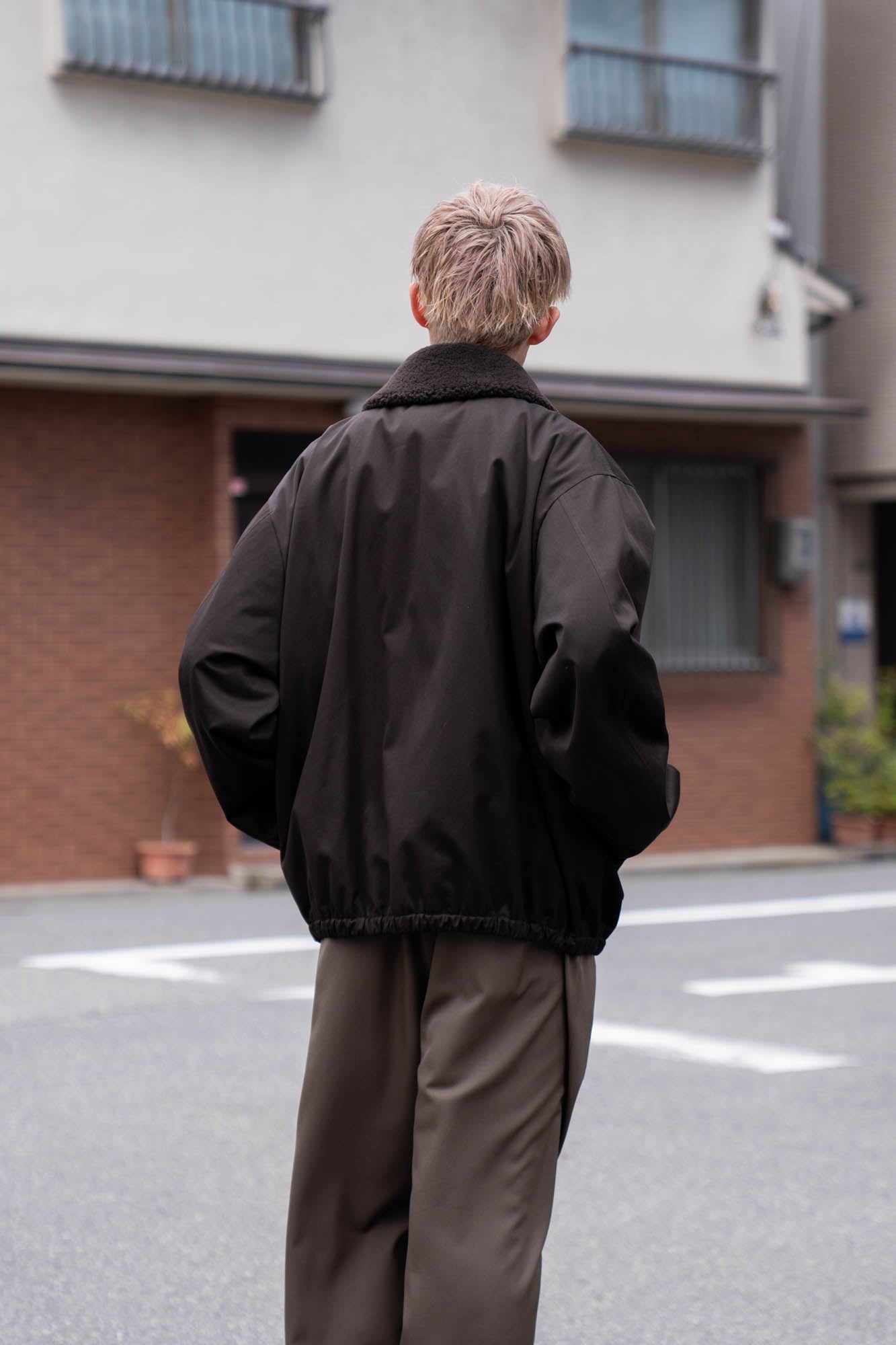 MOUTON COLLAR PADDED JACKET(ST.1376) | ブルゾン ssstein