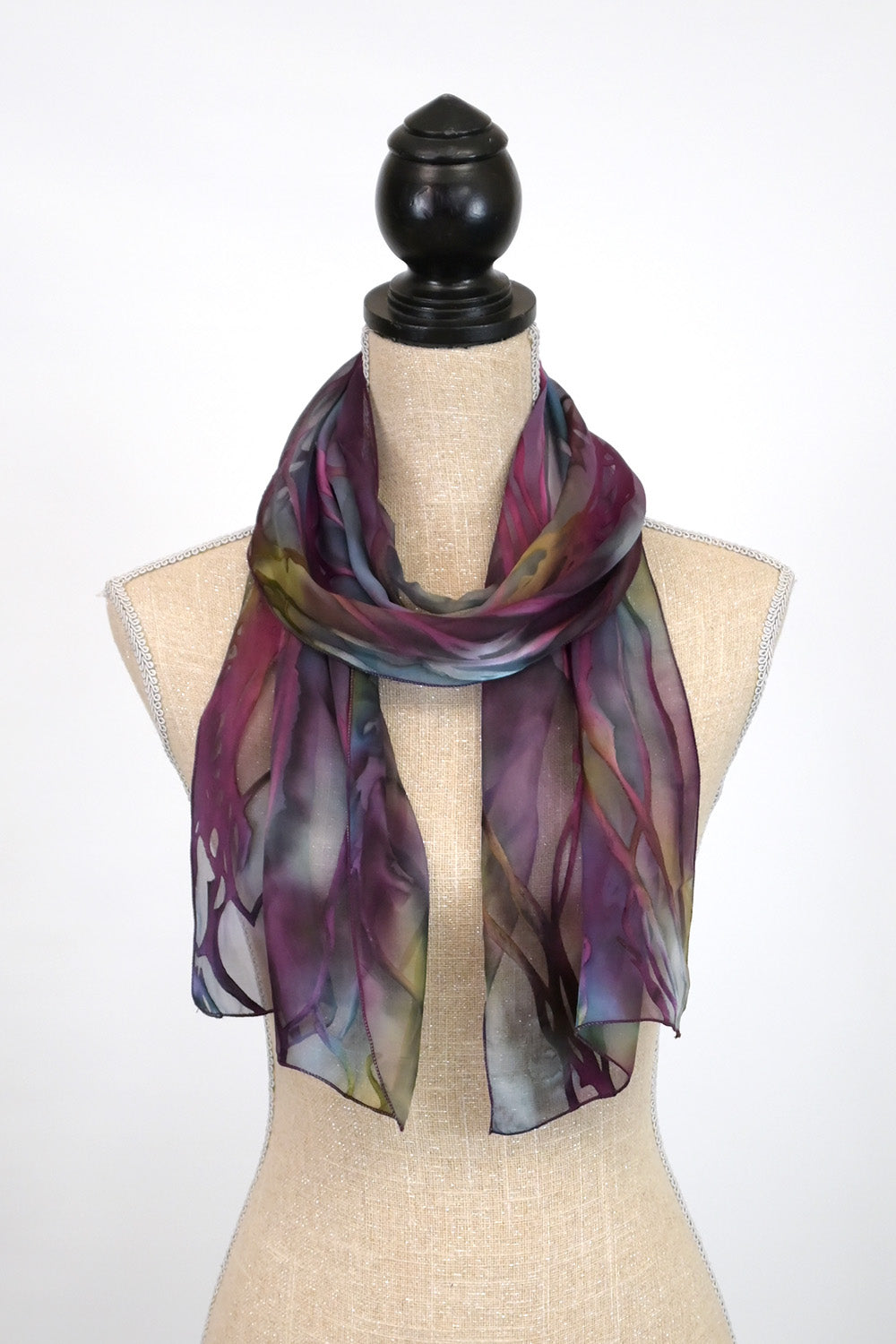 Hand-Painted Silk Fashion Scarves - Silk Concepts