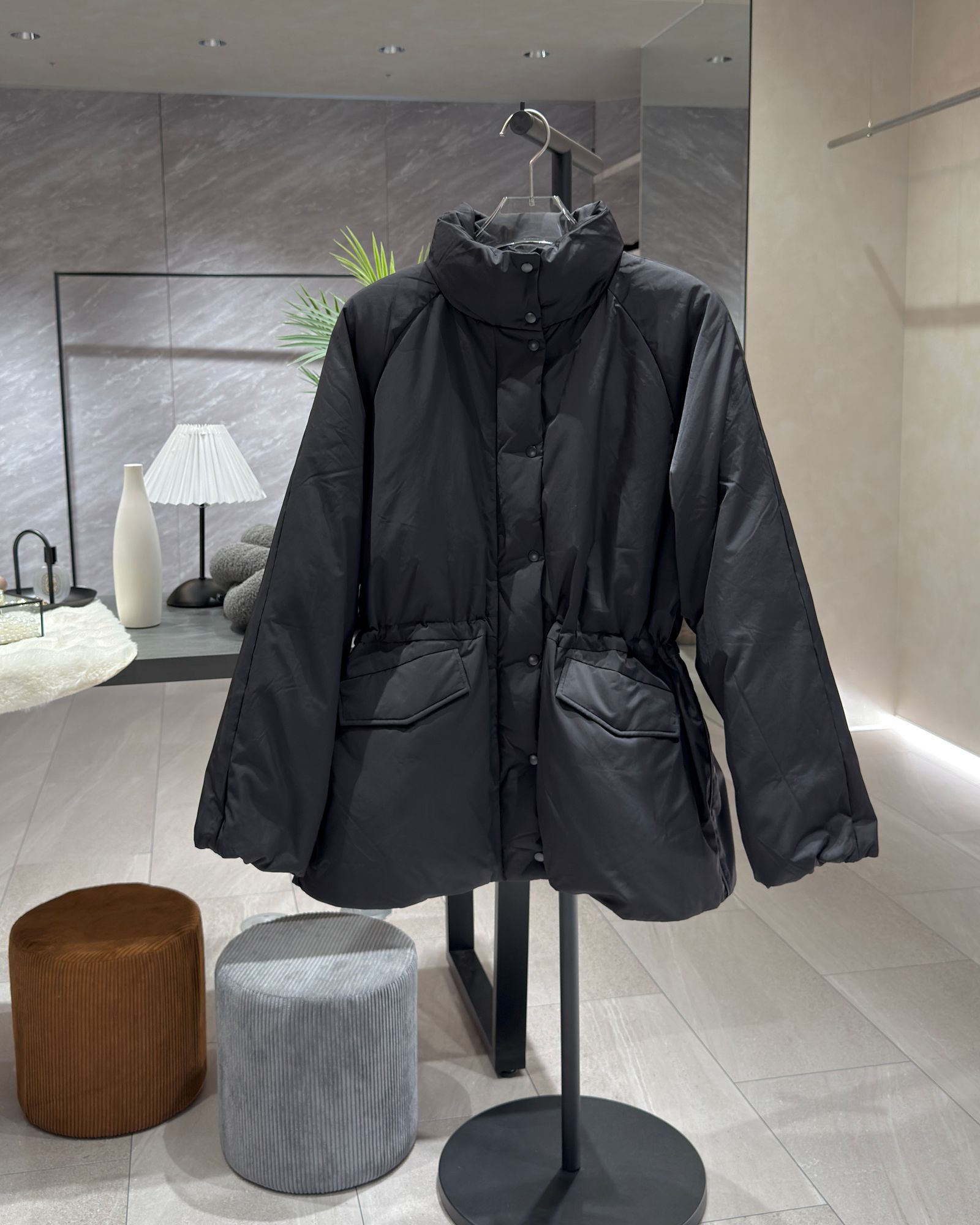 ànuke - Standcollar Down Coat / スタンドカラー ダウンコート