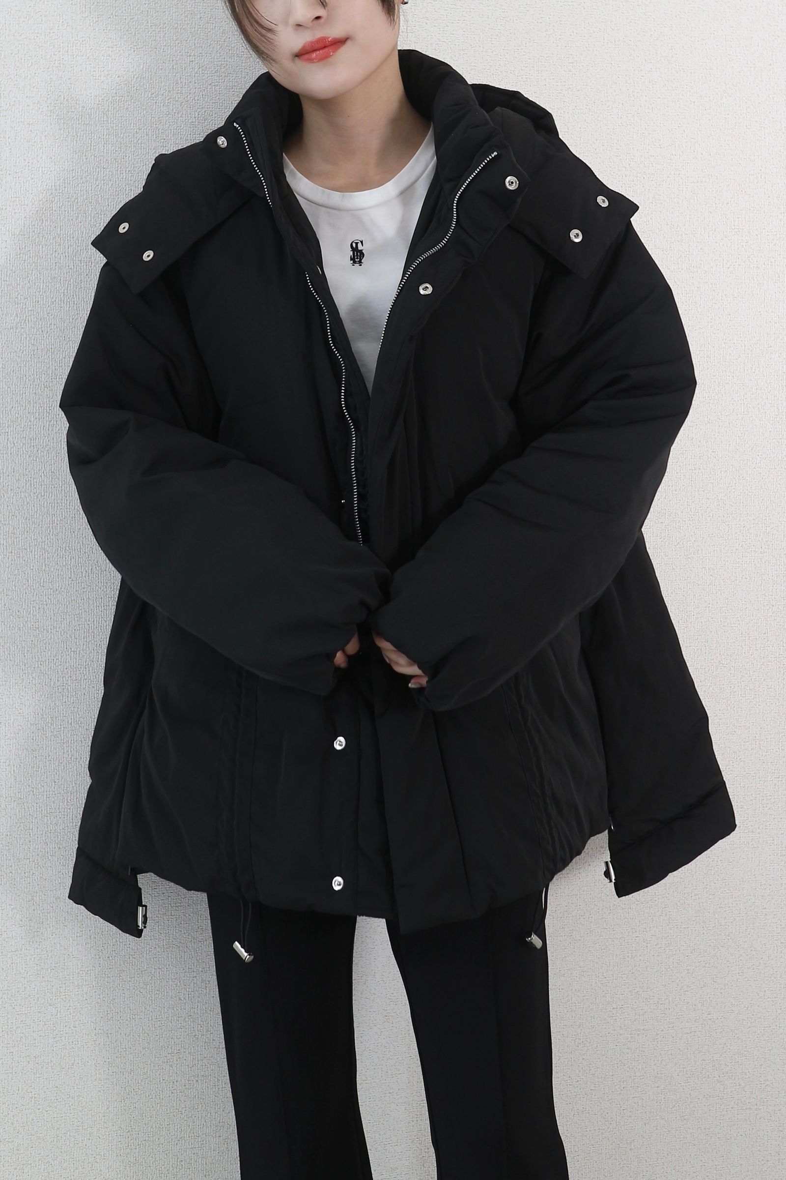 UN3D. - GATHER MDL DOWN JK / ギャザーミドルダウンジャケット