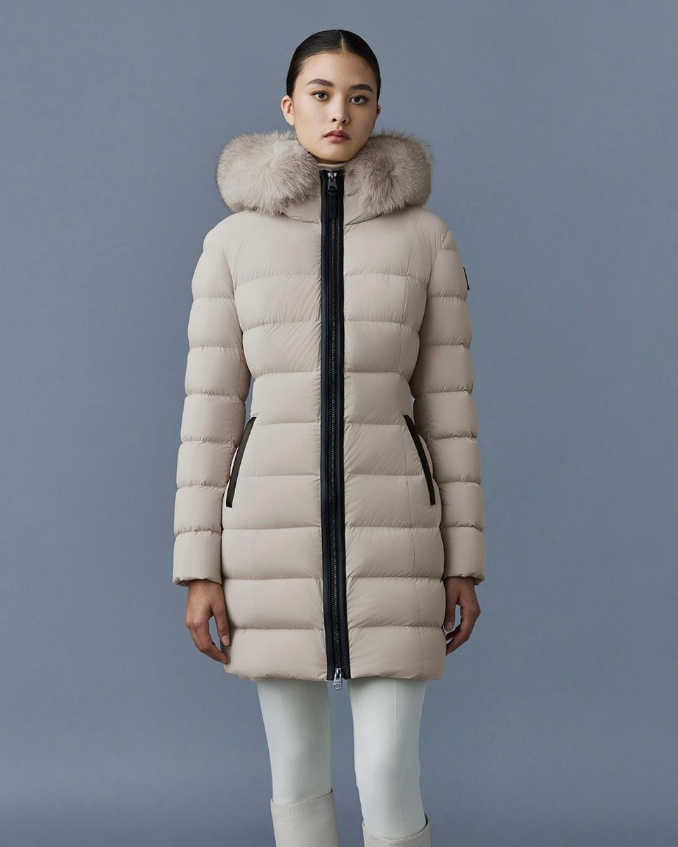 MACKAGE - 【25AW】CALLA-BX / ファー付きストレッチダウンコート