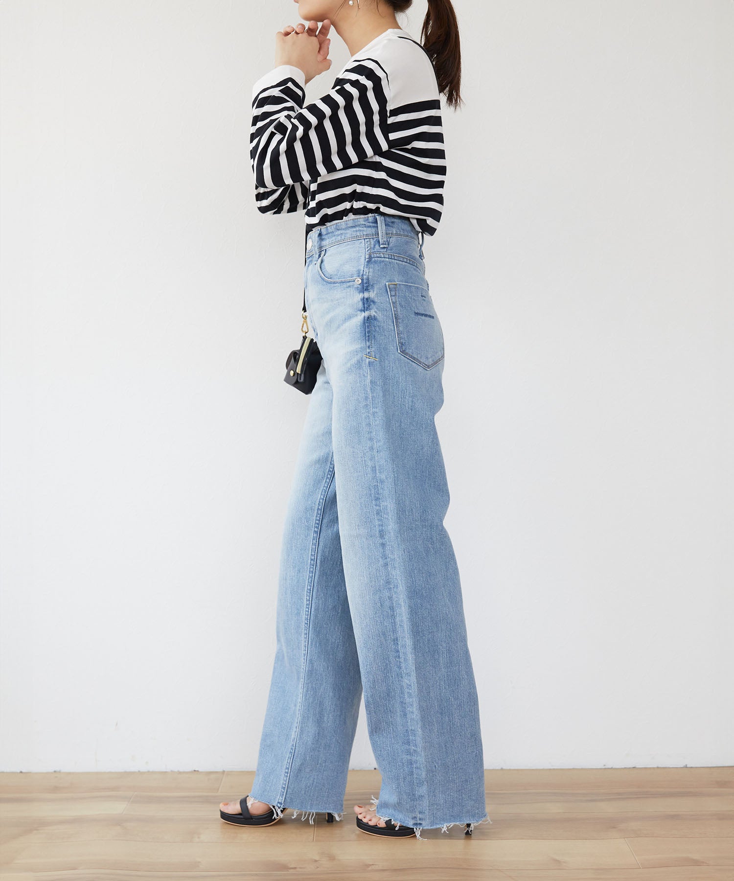 YANUK】LILITH スラブデニムワイドストレート – Sirin Online Store