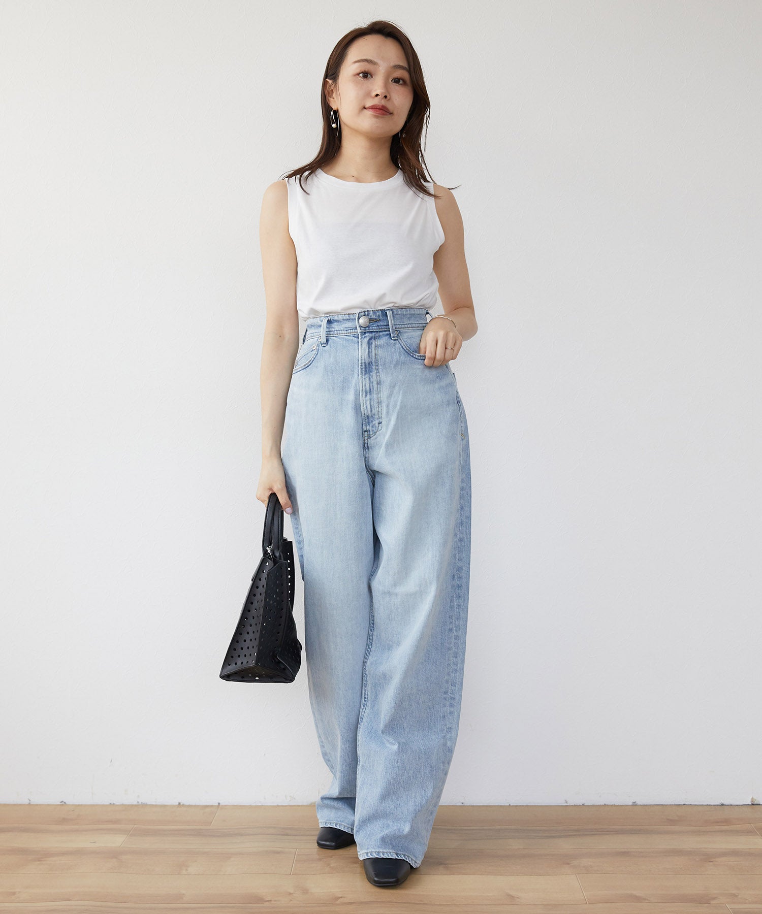 YANUK】JOAN スラブデニムルーズストレート – Sirin Online Store