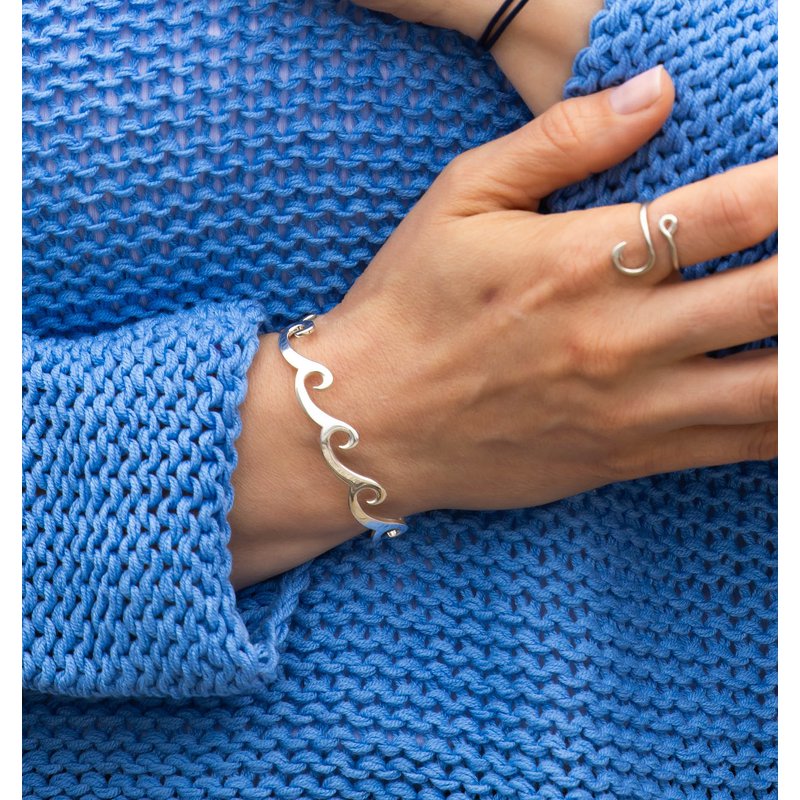 Wave bracelet PM833 - CB Stark Jewelers