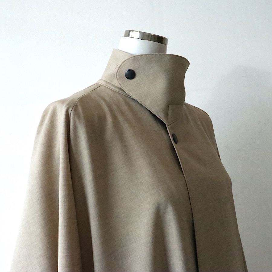 HYKE / STRETCH TROPICAL MILITARY COAT – six