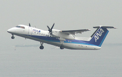 座席探訪 全日空（ANAウイングス）ボンバルディア DHC-8-Q300