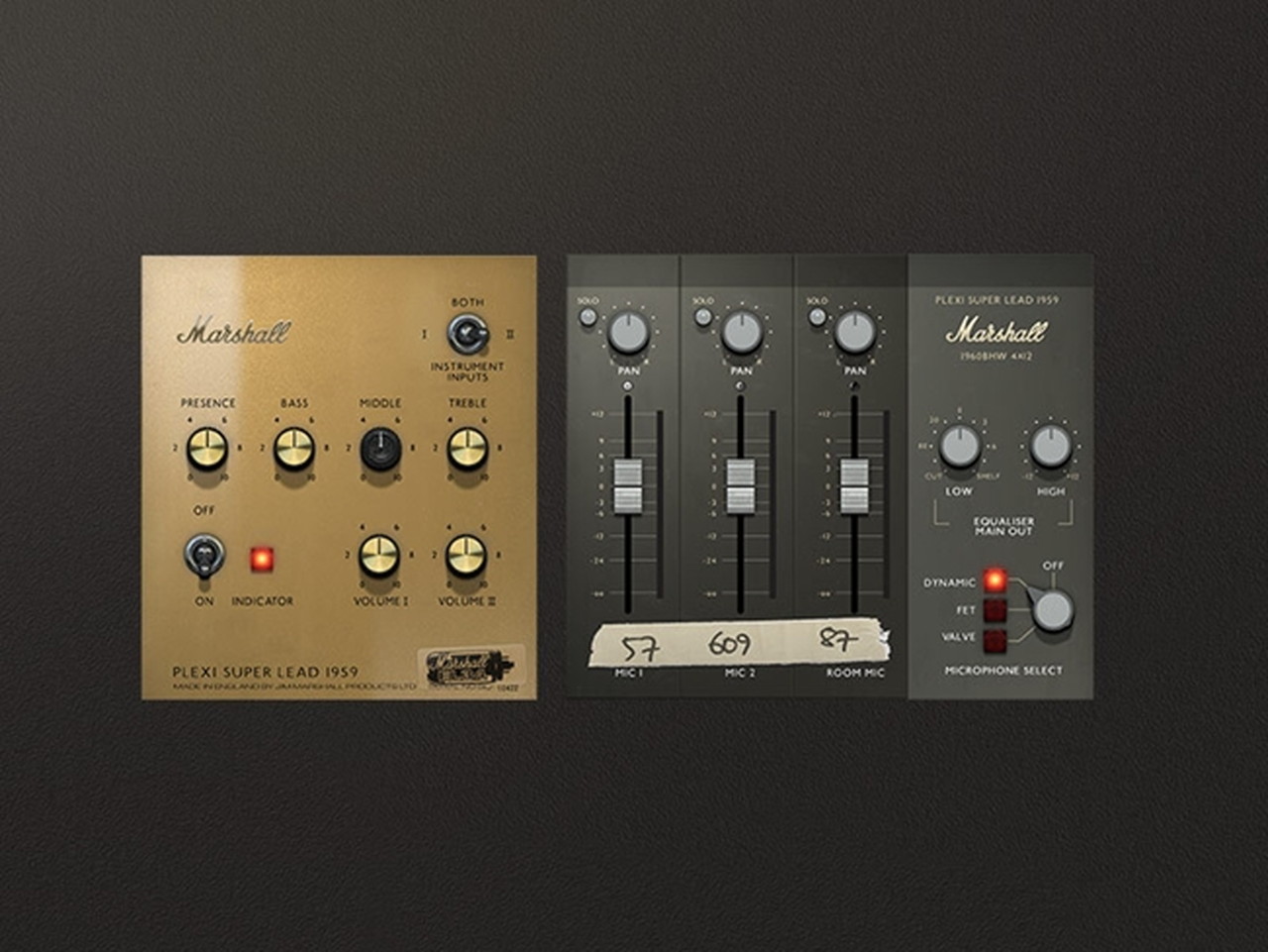 プラグイン・エフェクト 「Marshall Plexi Super Lead 1959」 | SONICWIRE