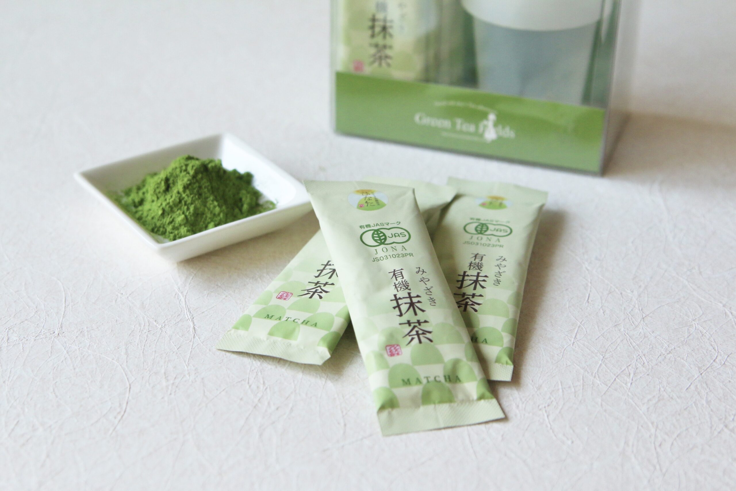 みやざき有機抹茶スティック シェイカー付きセット - GreenTeaFields
