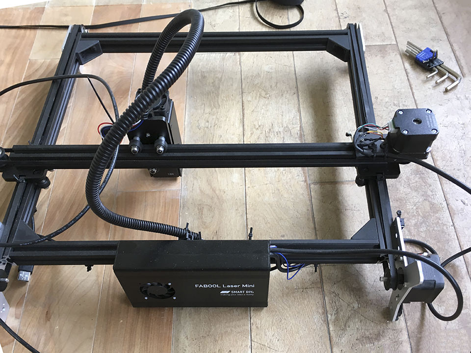 Fabool Laser Miniを1m四方に改造したよ！ | ダイナミックラボ