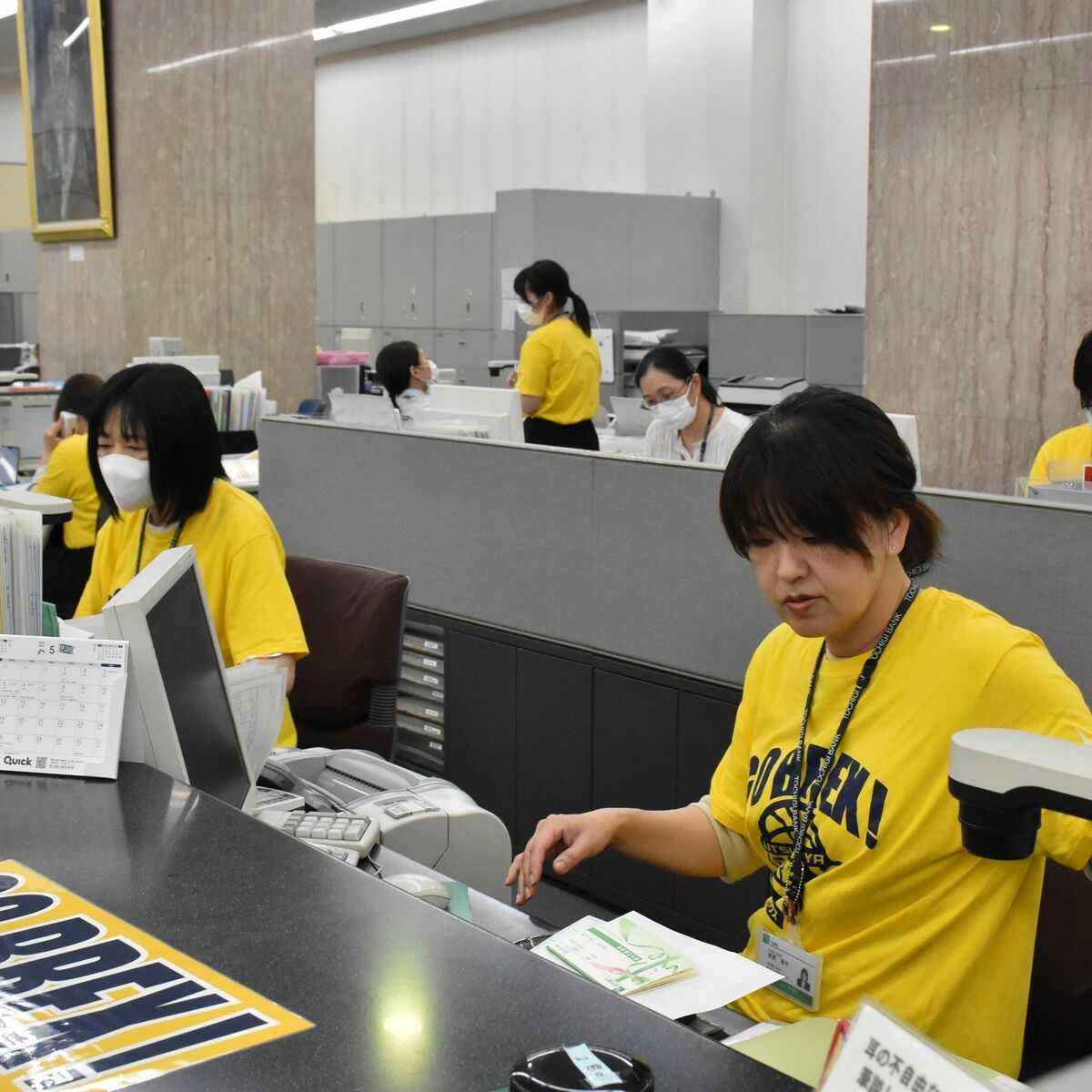 黄色Tシャツでブレックス応援 栃木銀行 チャンピオンシップ決勝きょう
