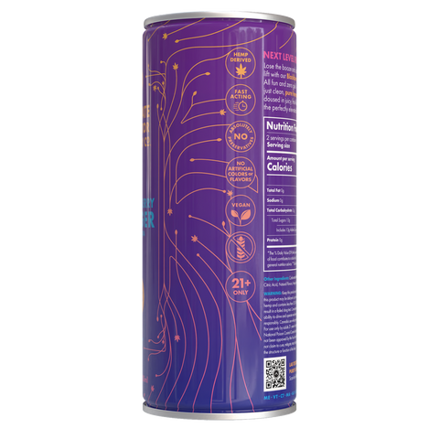 10mg THC Blackberry Zinger Soda – SOBER(ISH)