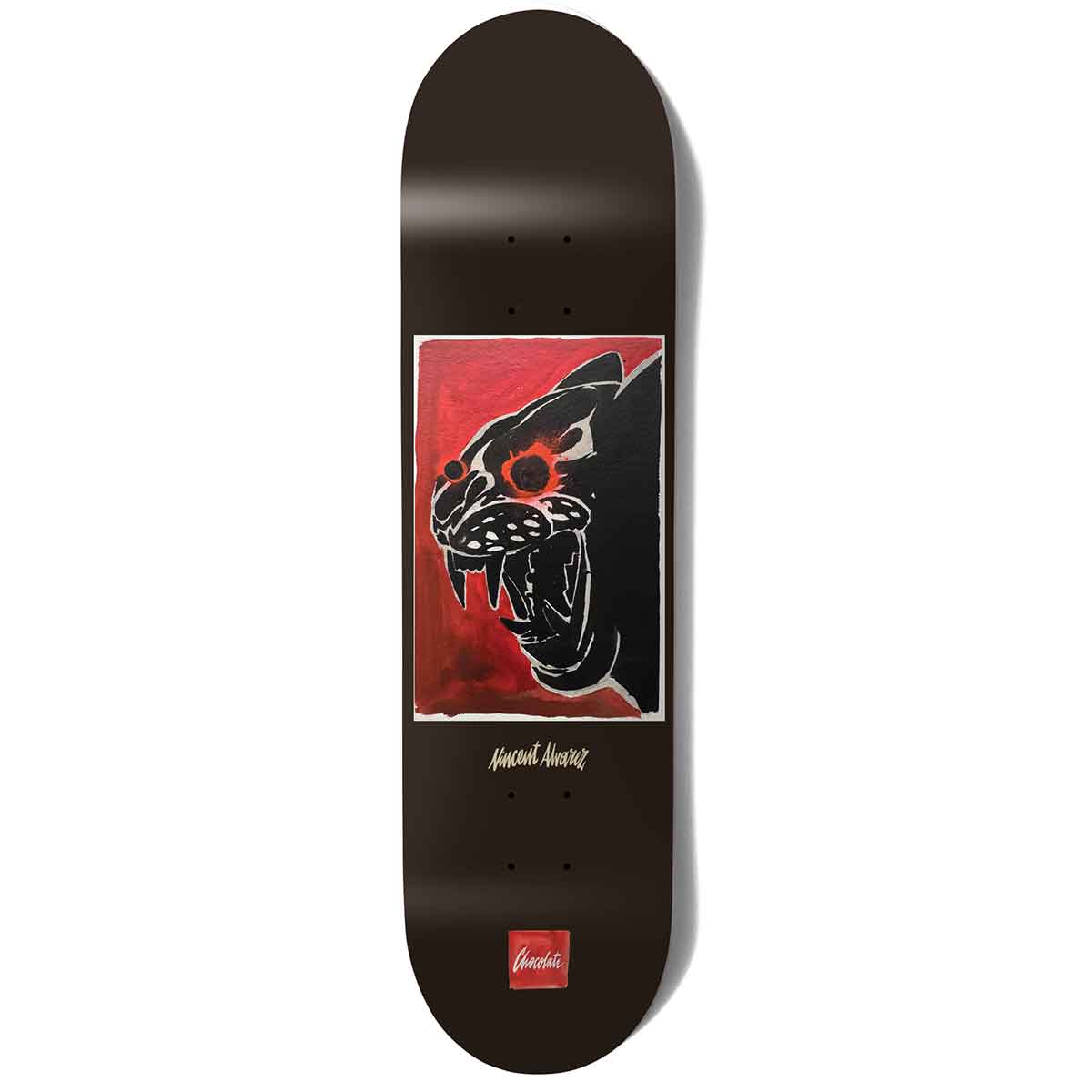 Chocolate Vincent Alvarez Swankski Panther Skateboard Deck - 8.5