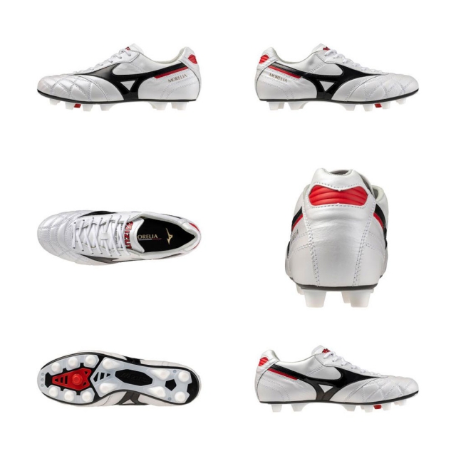 ミズノ モレリアⅡ JAPAN スーパーホワイトパール×ブラック