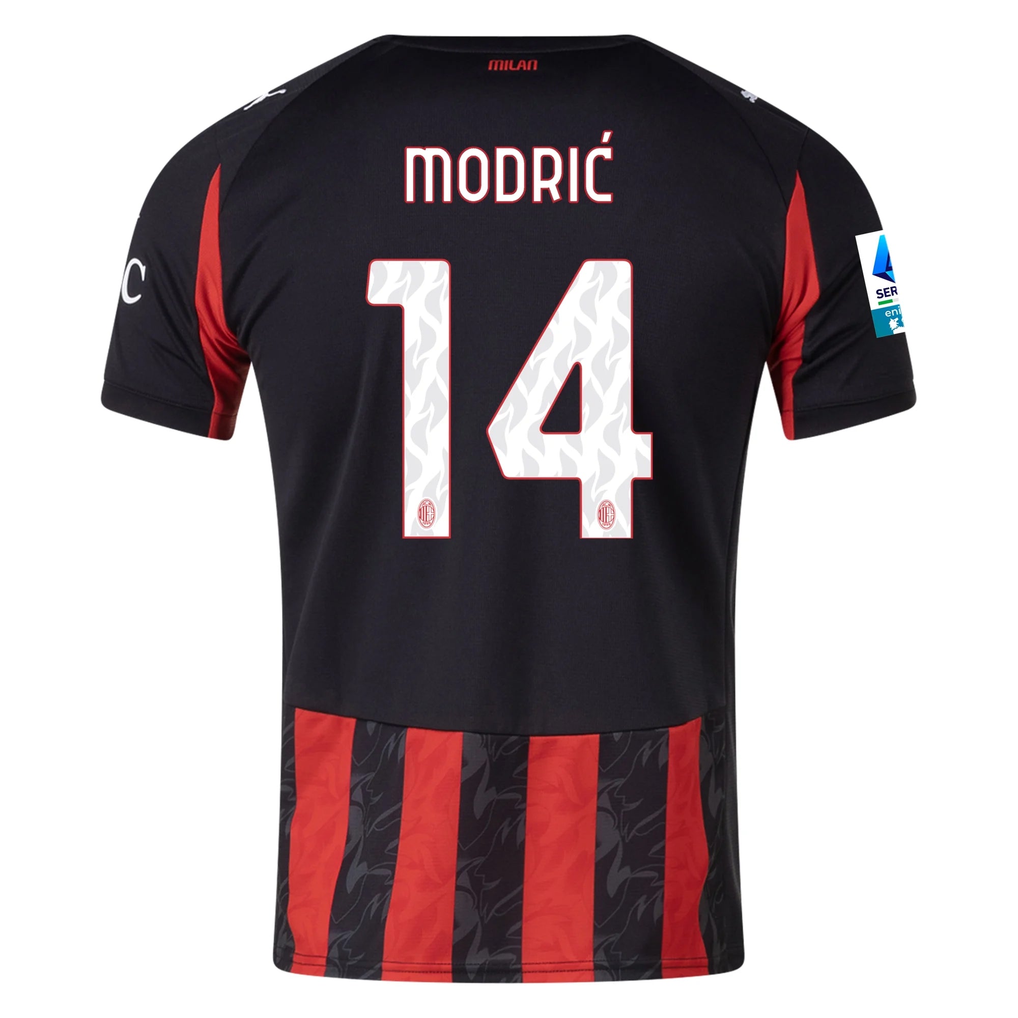 Puma AC Milan Authentic Tijjani Reijnders Away Jersey w/ Series A