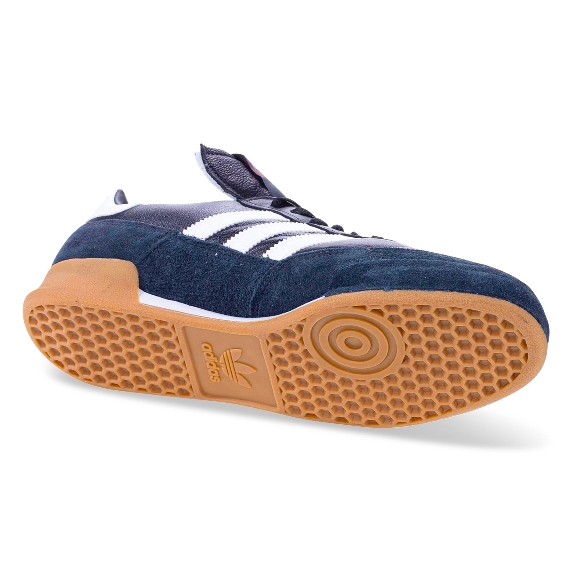 adidas Mundial Goal Indoor Soccer Shoes (Black/White