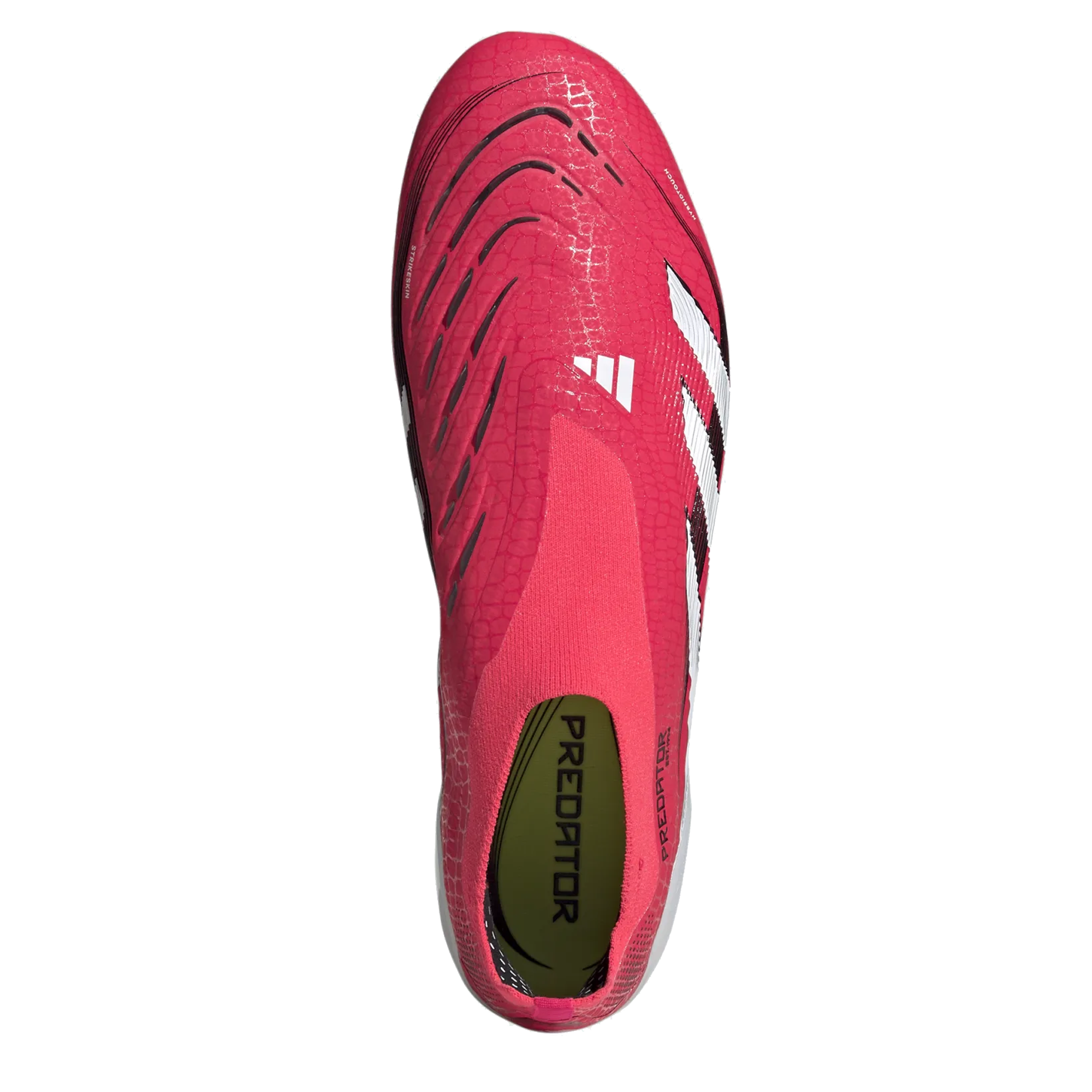 adidas Predator Elite Laceless AG Soccer Cleats (Lucid Red/White
