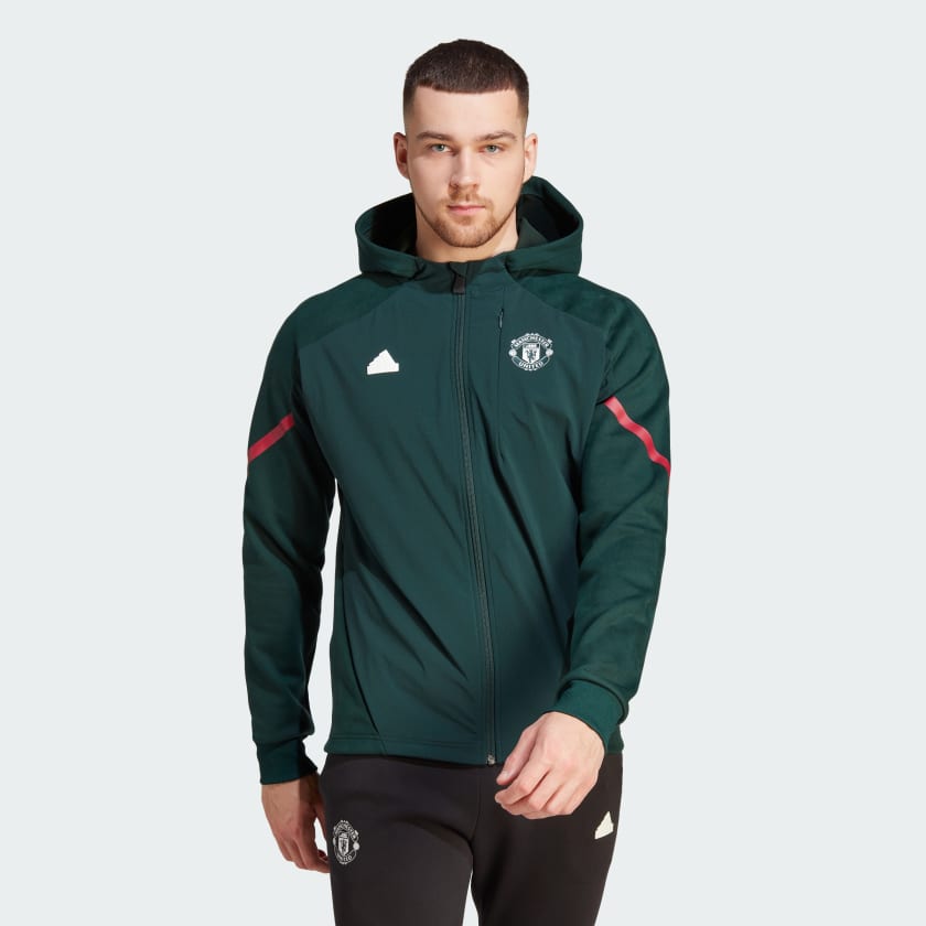 adidas Manchester United FC Designed For Gameday Full-Zip Hoodie