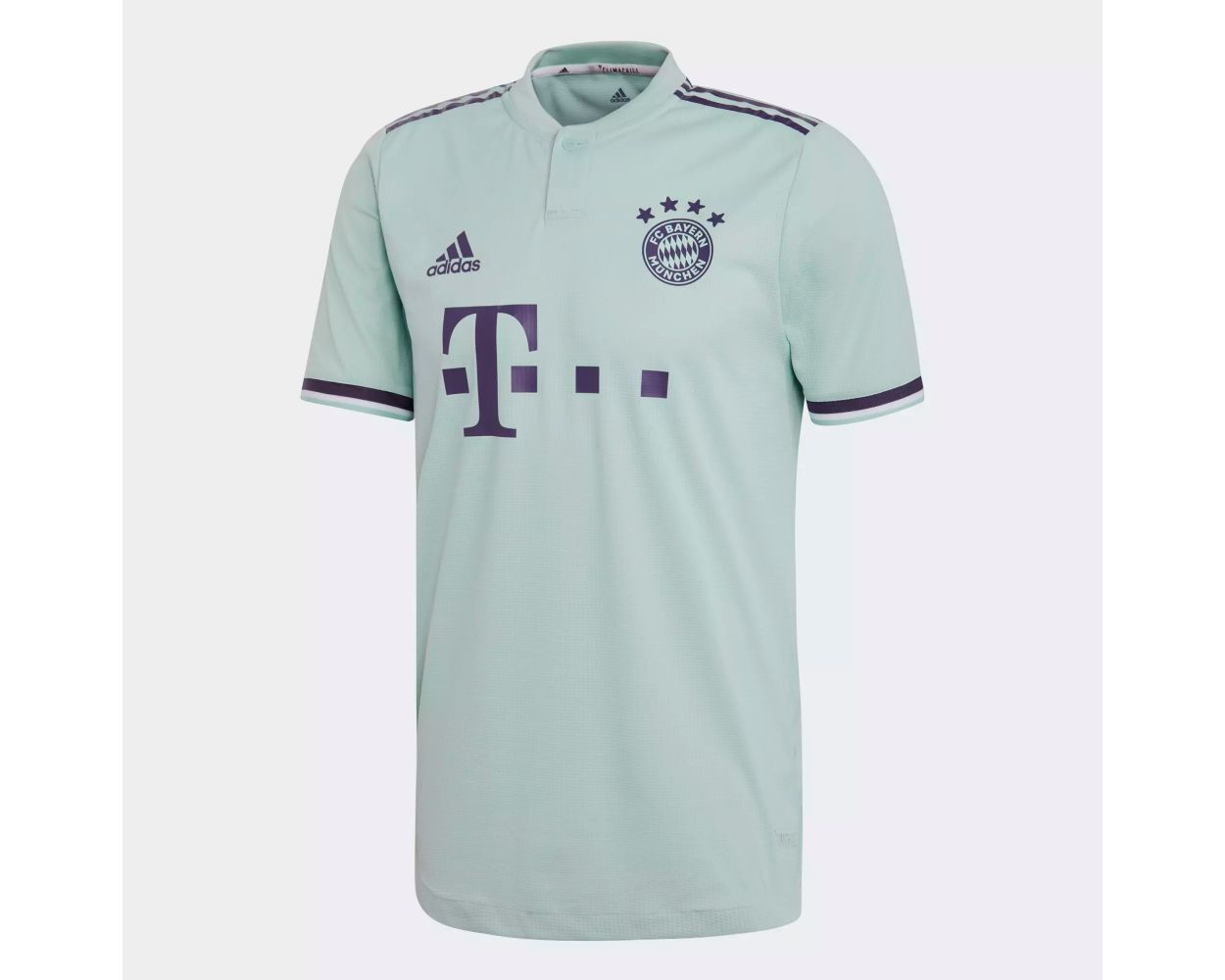 adidas Bayern Munich Authentic Away Jersey Mens 2018/19 - Light Green