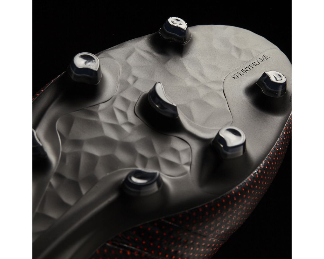 adidas X 17+ PURESPEED FG - Black/Solar Red - Pyro Storm