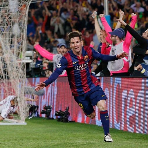 CL速報】メッシ、2ゴール！ バルサがバイエルンに快勝 | サッカー