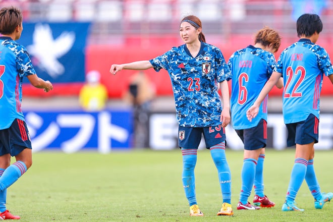 PHOTO】サイドを切り裂きチャンスを創出！A代表デビューしたMF中嶋淑乃