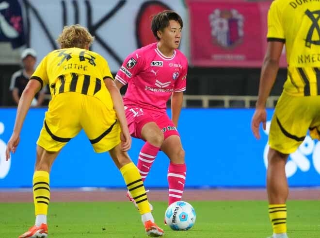 セレッソ大阪 PHOTO】ドルトムントに一矢報いるゴールを挙げた阪田澪哉