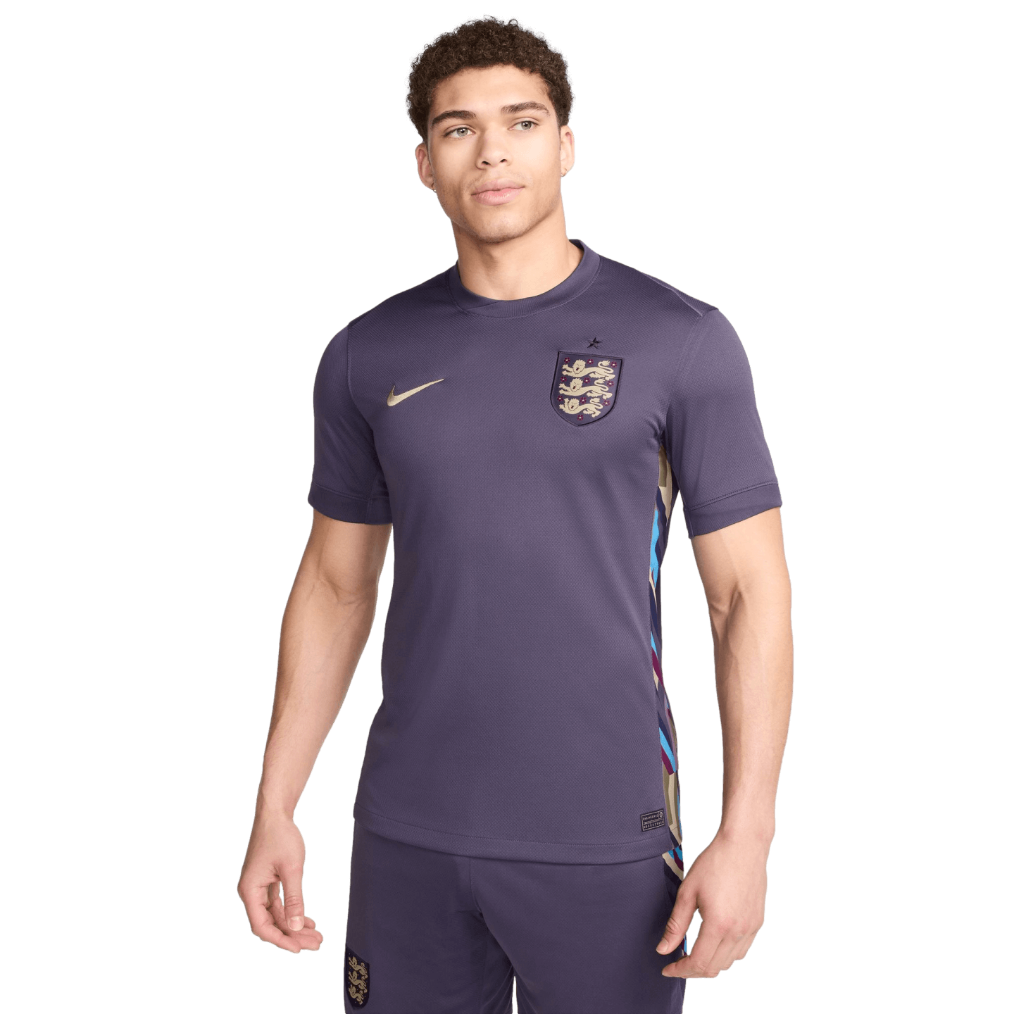 Nike England 2024 Away Jersey Soccer FJ4272-573 Purple