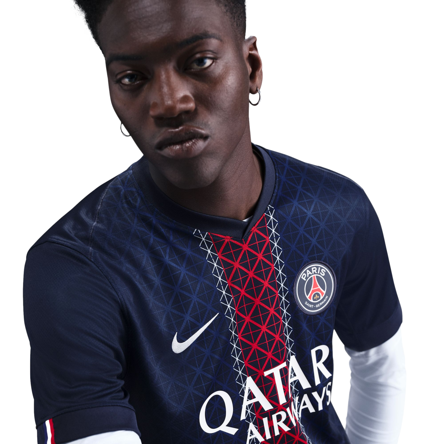 Nike Paris Saint-Germain 25/26 Home Jersey Soccer HJ4593-411 Navy Blue