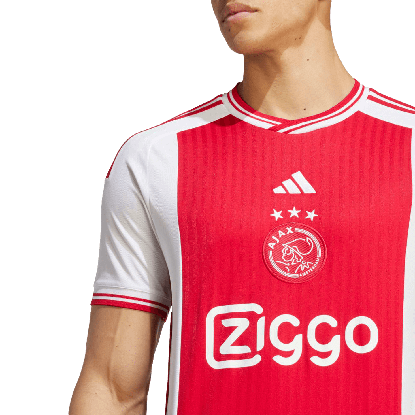 Adidas Ajax 23/24 Home Jersey Soccer HZ7725 White