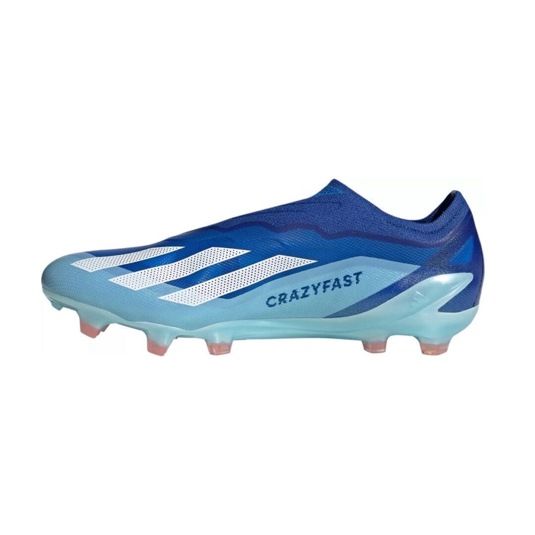adidas X CrazyFast.1 Laceless FG Firm Ground Cleats (Brigth Royal