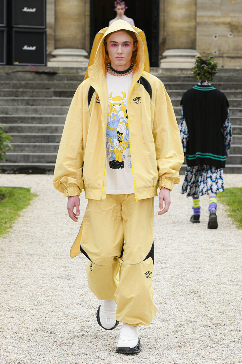 キディルはアーティストHo99o9とコラボ。2025年春夏パリ・メンズ