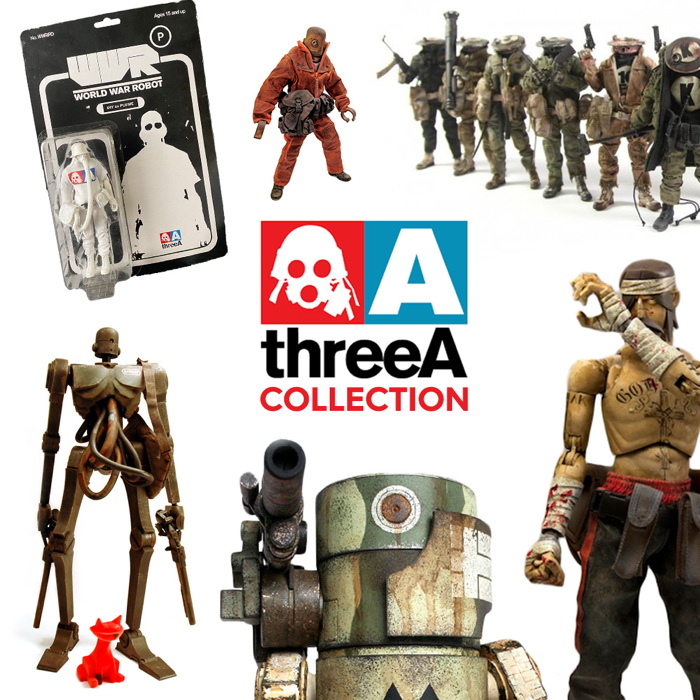 TOY ART GALLERYにアシュレイ・ウッド氏のThreeAコレクション登場