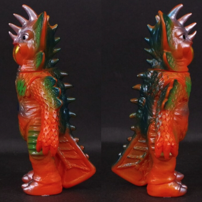 ブルマァク幻の金型から発見された『流星人間ゾーン』ミドルサイズが