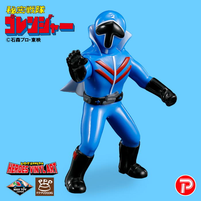 なんとHEROES VINYL ARTから「秘密戦隊ゴレンジャー」5体セットが50