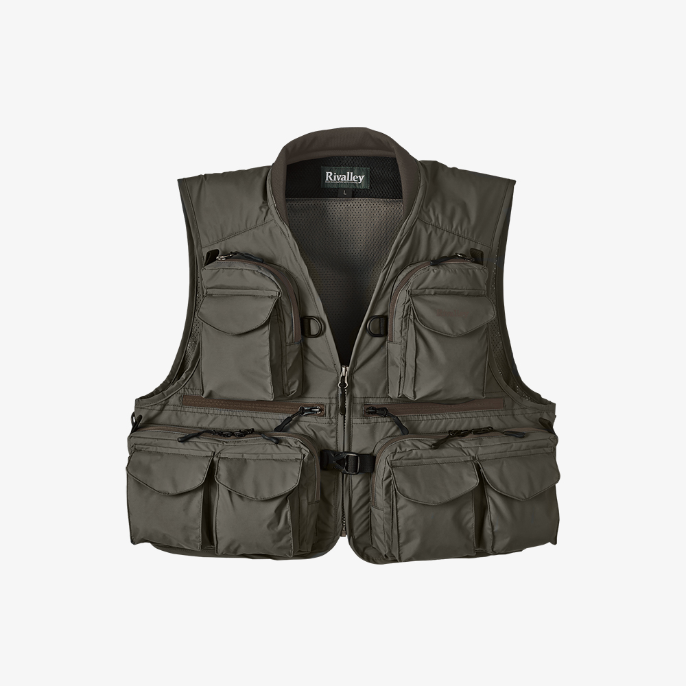 RV ストリュームガイドベスト - RIVALLEY FISHING GEARRIVALLEY