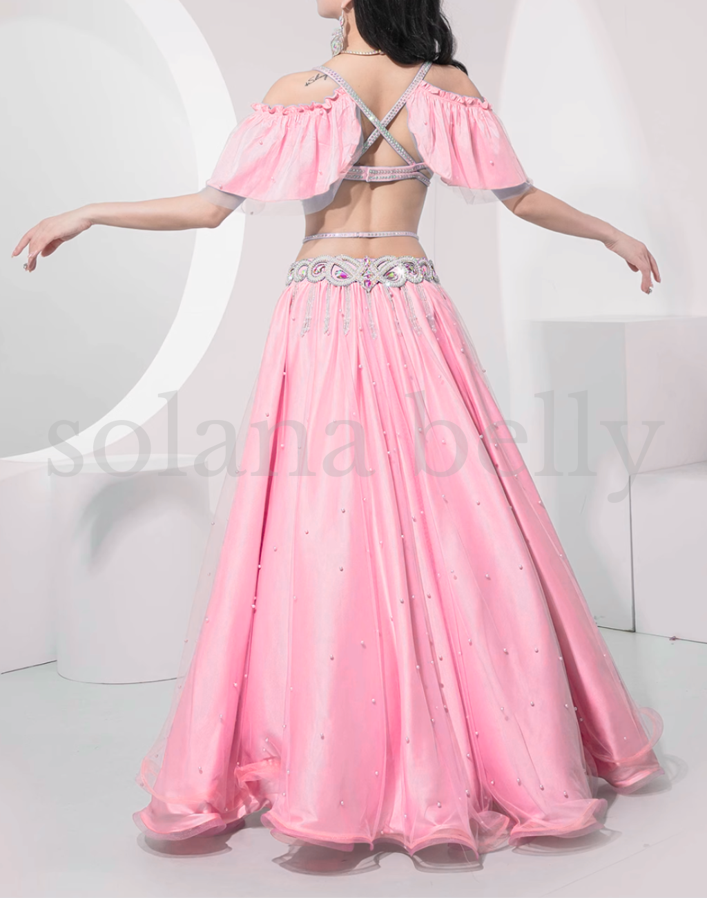 送料無料】 即納 ベリーダンス オリエンタル 衣装 ベリーダンス衣装