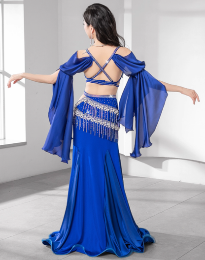 送料無料】 即納 ベリーダンス オリエンタル 衣装 ベリーダンス衣装